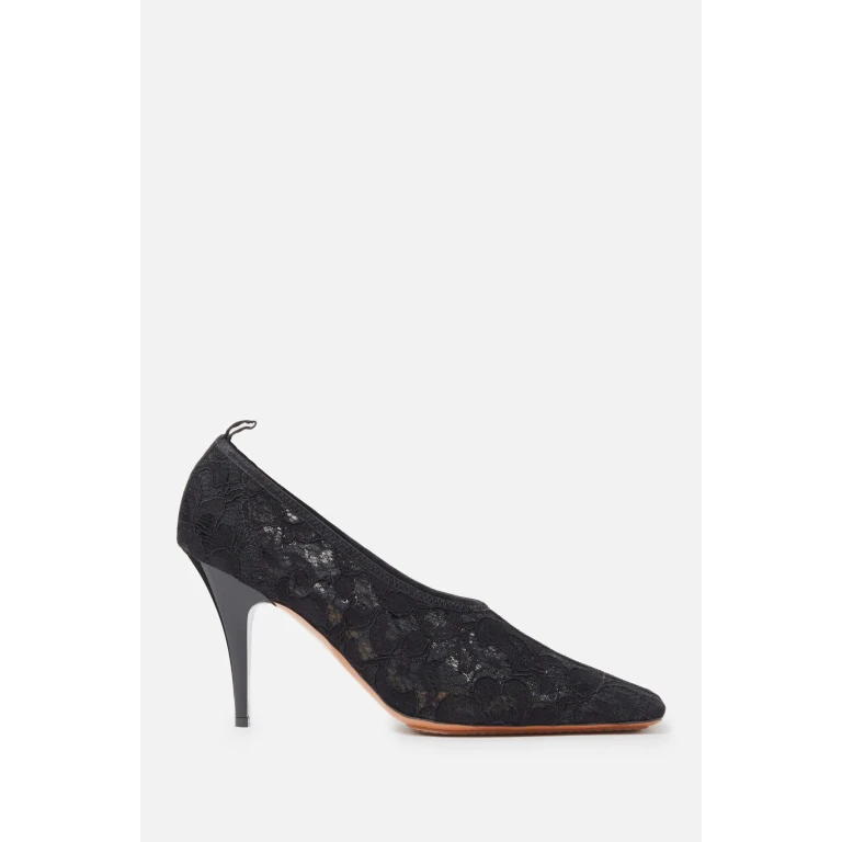 Stella McCartney Lace Pumps With Stiletto Heel And Squared Toe