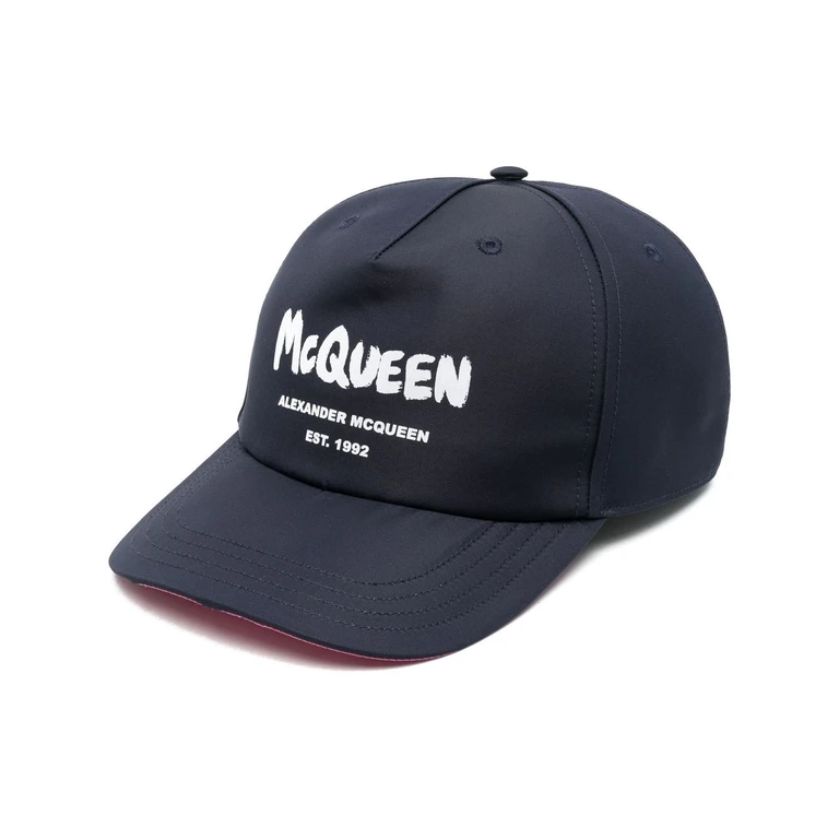 Alexander Mcqueen Hats Blue - Men
