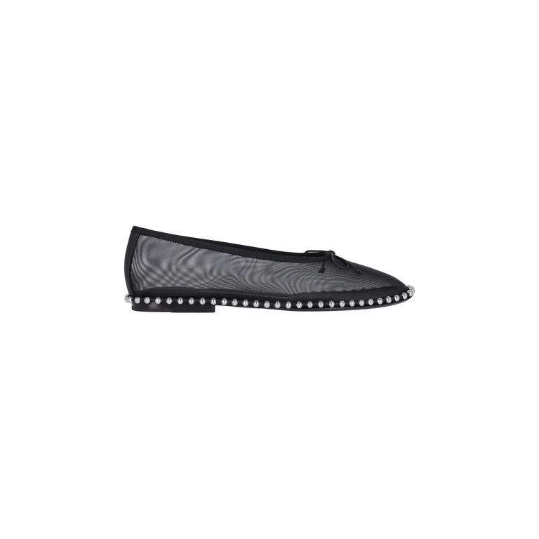 Alexander Wang Flat Shoes Black Upper: Polyamide - Women