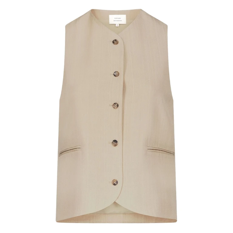Lou Lou De Saison Paco Buttoned Waistcoat
