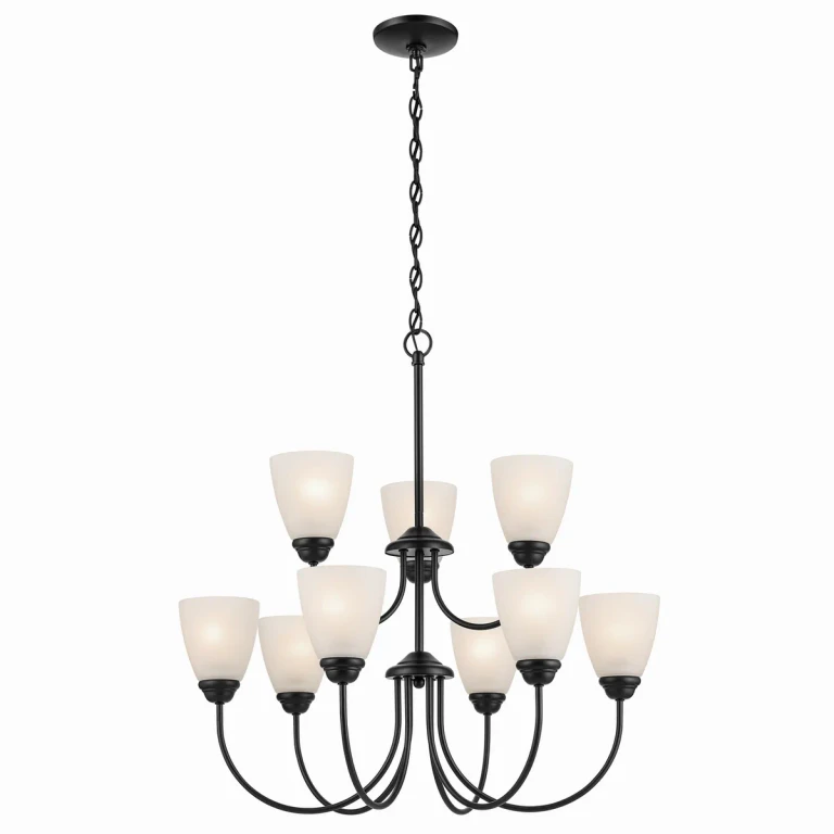 Black Chandelier from the Jolie Collection