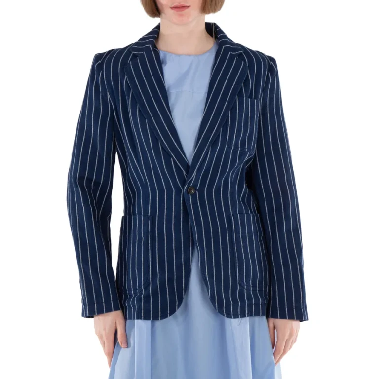 Polo Ralph Lauren Linen-Cotton Pinstripe Blazer