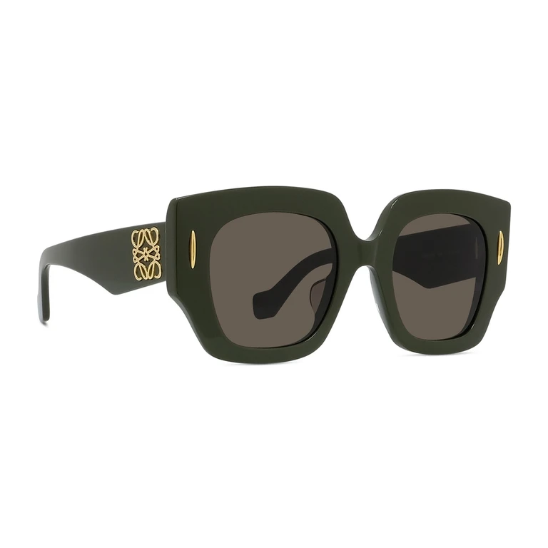 Loewe LW40129U Anagram 96E Green Verde Acetate Occhiali Da Sole - Women