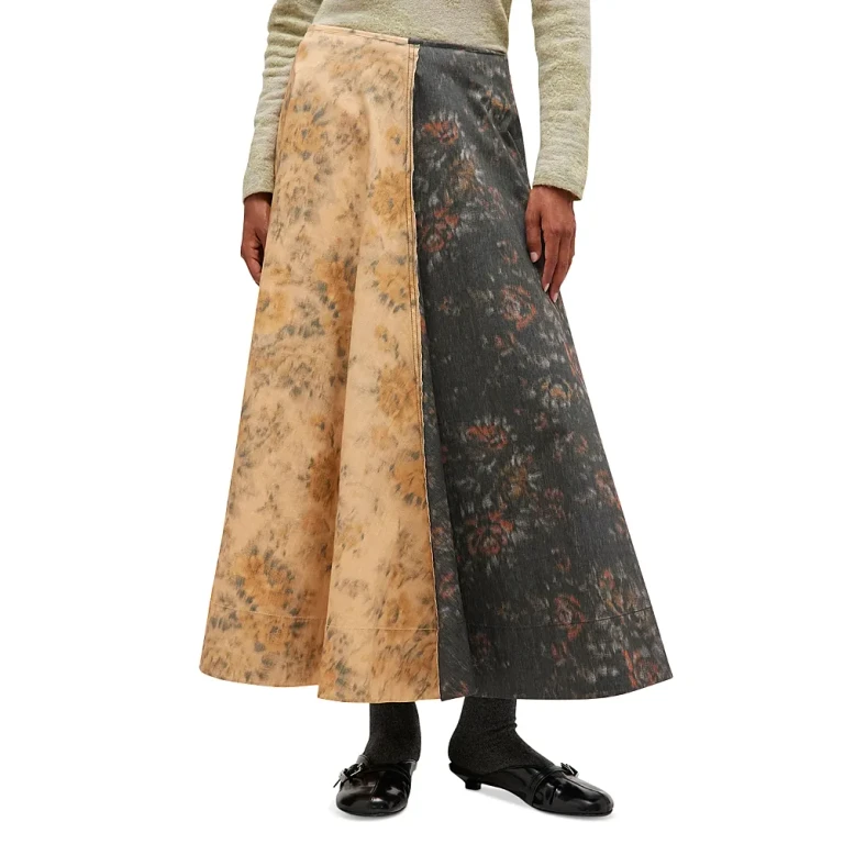 Ganni Floral Skirt