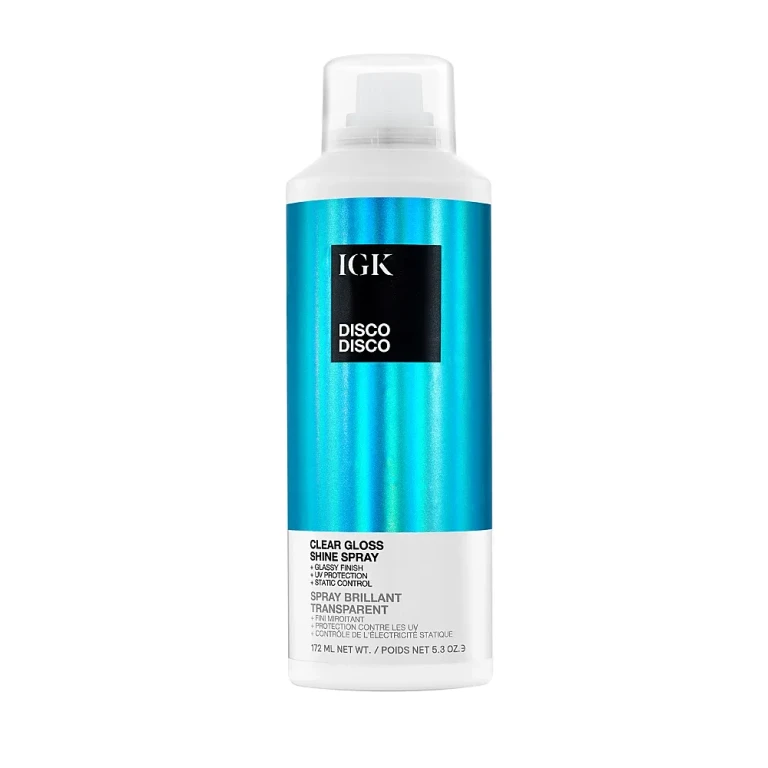 Igk Hair Disco Disco Clear Gloss Shine Spray 5.3 oz.