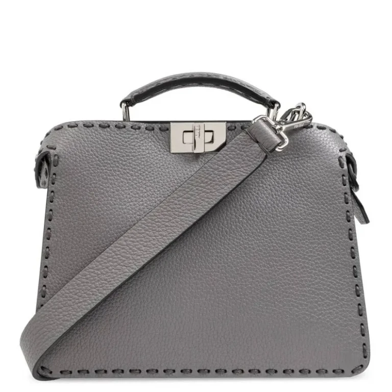 Fendi Peekaboo Iseeu Mini Leather Bag