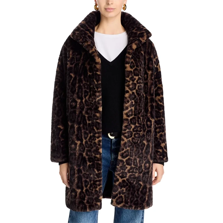 Love Token Faux Fur Coat