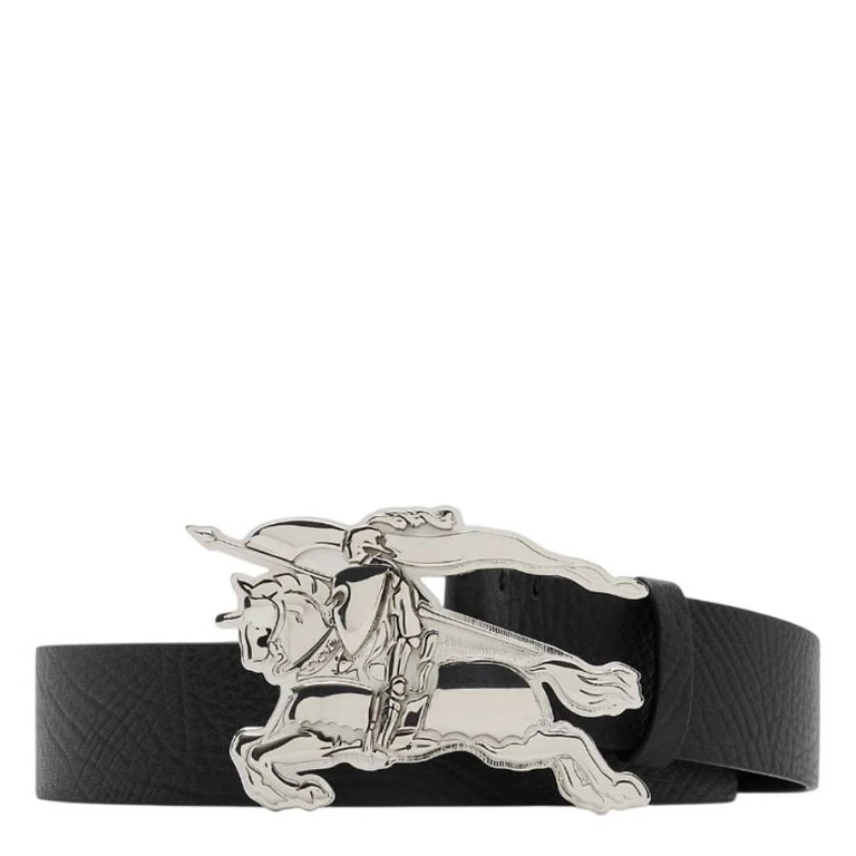 Burberry Leather Knight Buckle Belt