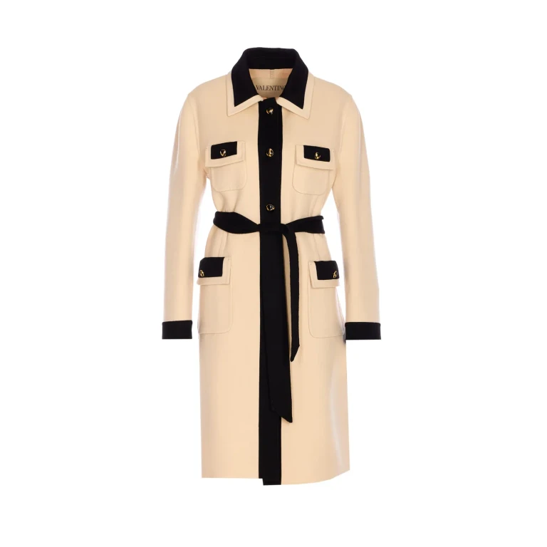 Valentino Garavani Solid Compact Drap Coat