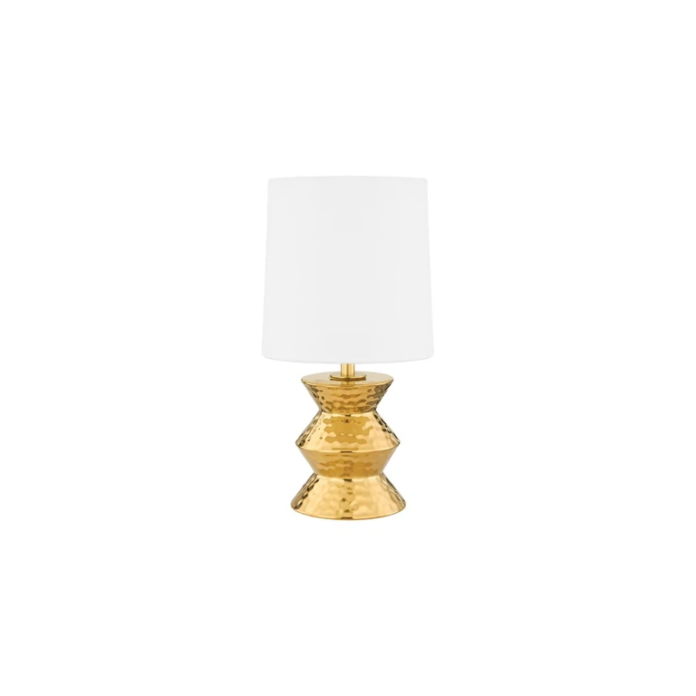 Mitzi Zoe Table Lamp in Aged Brass