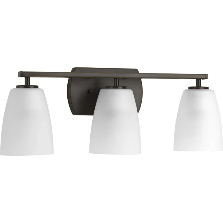 Antique Bronze Three Light Bath from the Leap Collection