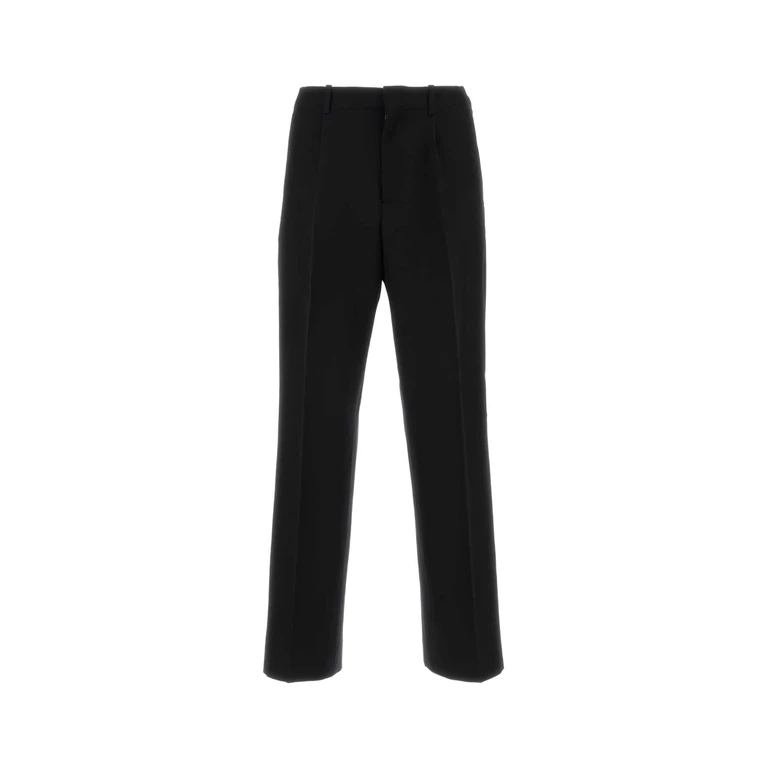 Our Legacy Black Wool Pant Coarse Gabardine Exterior: Virign Pantaloni - Men