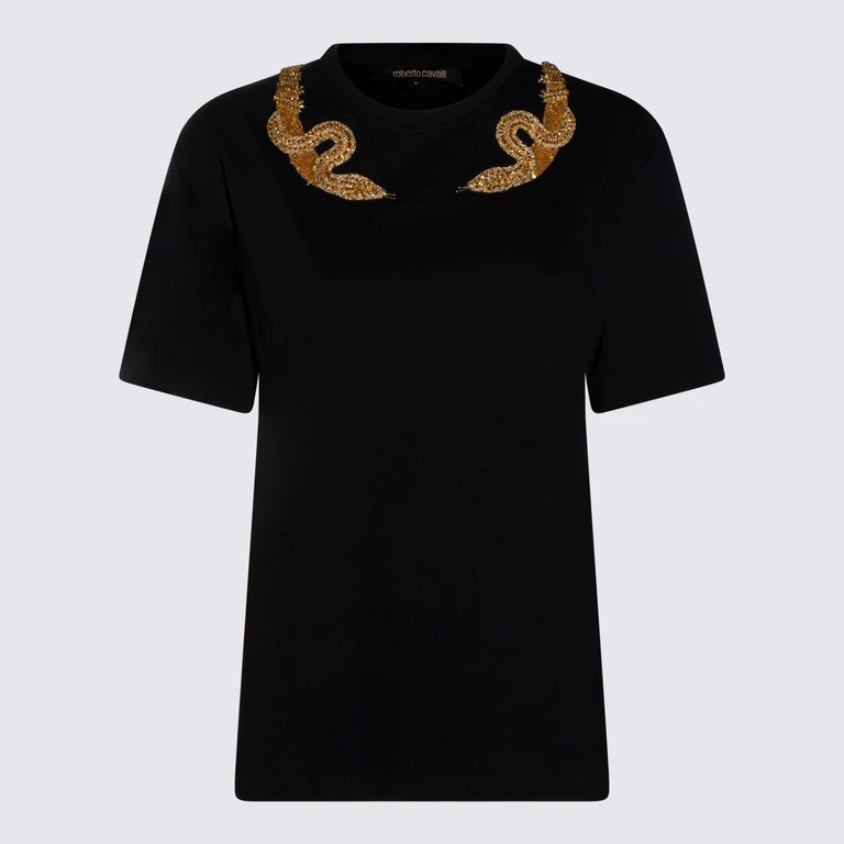 Roberto Cavalli T-shirts and Polos Black - Women