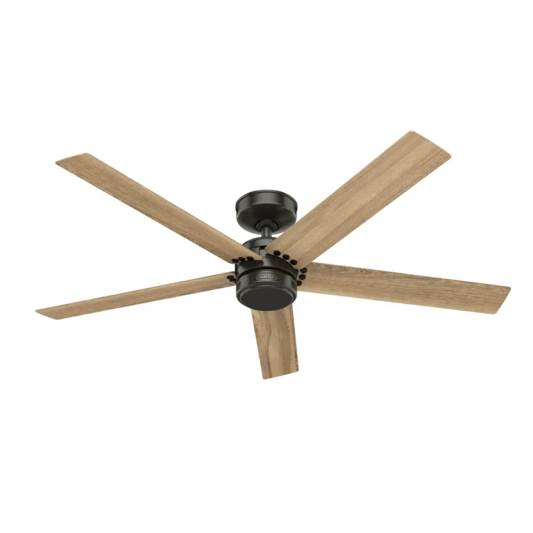 Noble Bronze 52"Ceiling Fan from the Burton Collection