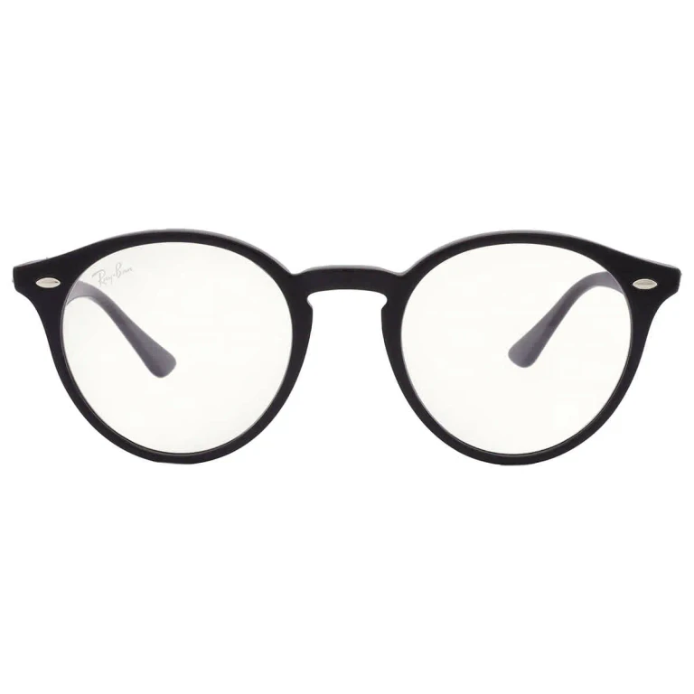 Ray Ban Transitions Clear/Blue Round Unisex Sunglasses RB2180 601/MF 49