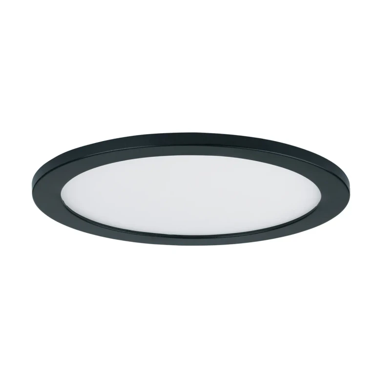 Black LED Flush Mount from the Wafer Collection