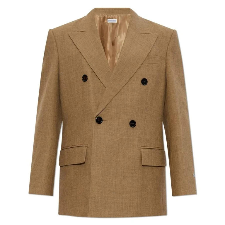 Burberry Double-Breasted Wool Blazer