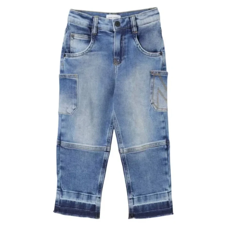 Little Marc Jacobs Boys Panelled Denim Jeans