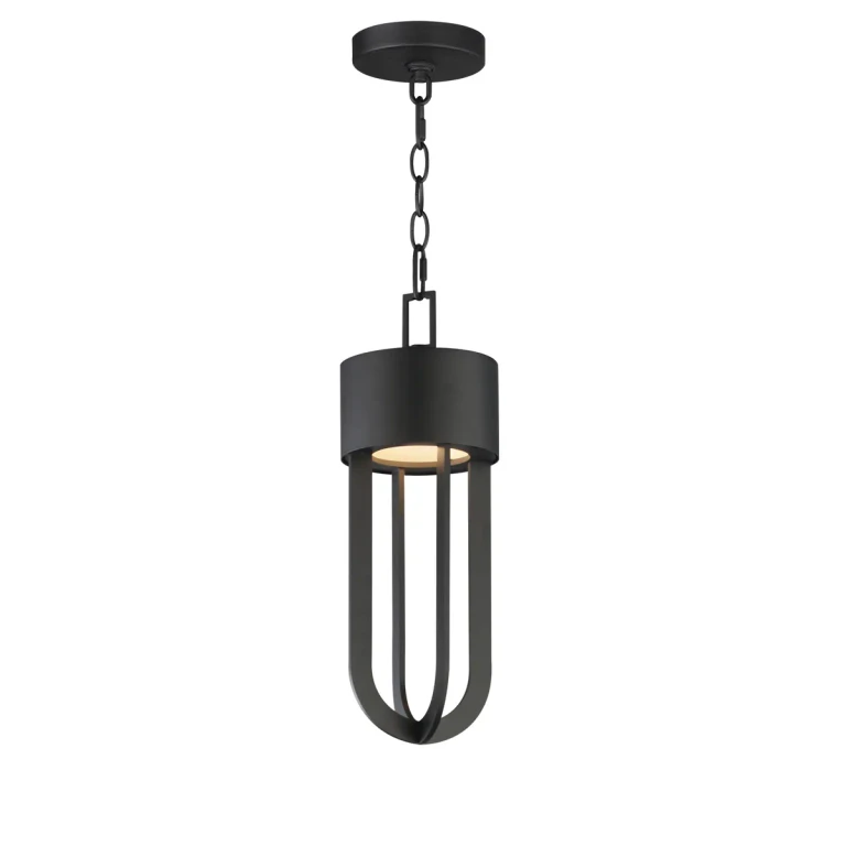 Black LED Outdoor Pendant from the Quayside VX Collection