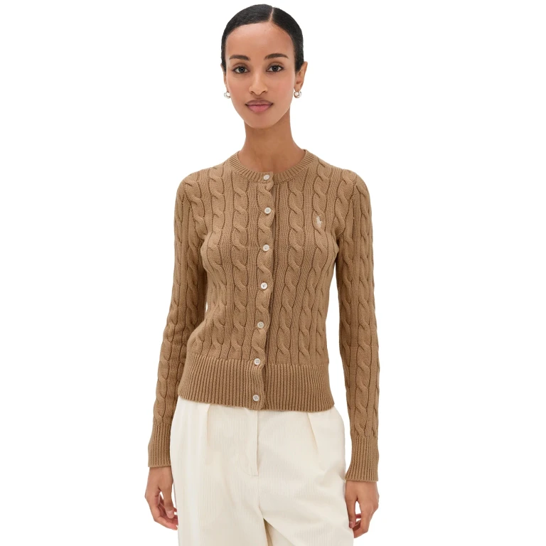 Polo Ralph Lauren Long Sleeve Cardigan White XL