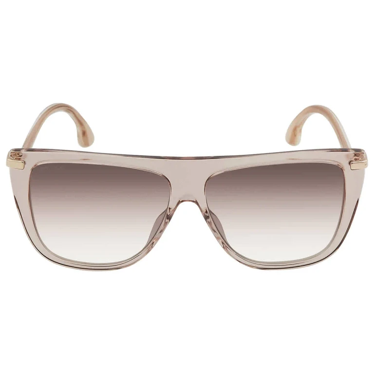 Jimmy Choo Brown Mirror Gradient Browline Ladies Sunglasses SUVI/S 0FWM/NQ 58