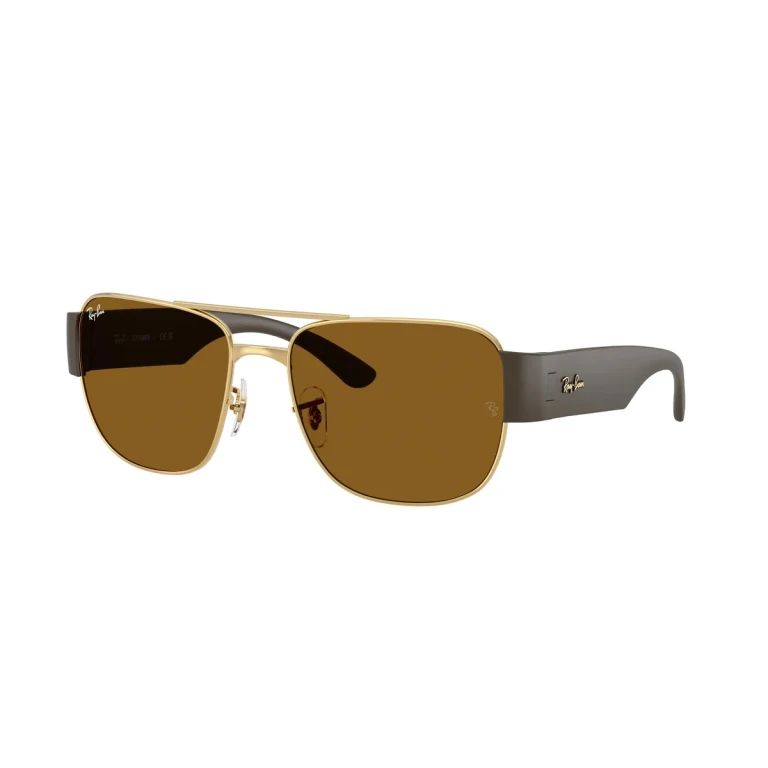 Ray Ban Brown Square Unisex Sunglasses RB3756 001/33 59