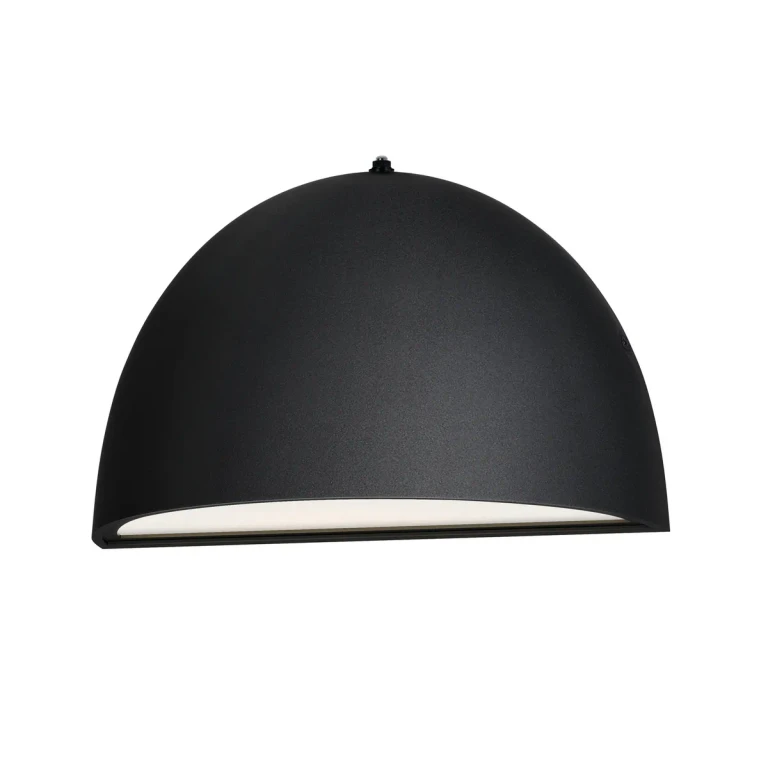 Black LED Outdoor Wall Sconce from the Pathfinder Collection