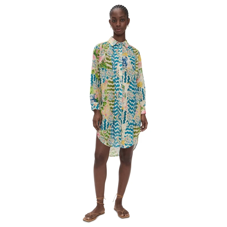 Hunter Bell Flora Cover Up Morning Glory XL