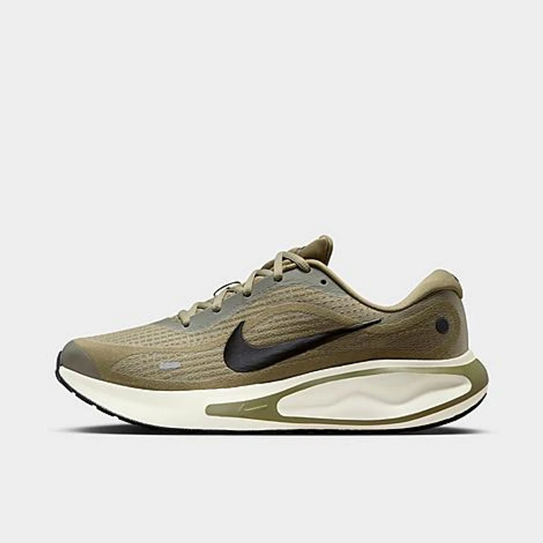 Nike Men's Journey Run Running Shoes in Silver Sage/Black Spruce/Phantom Size: 7.5