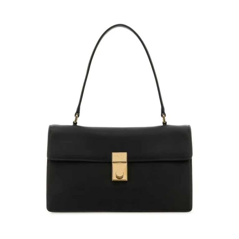 Black Leather Handbag