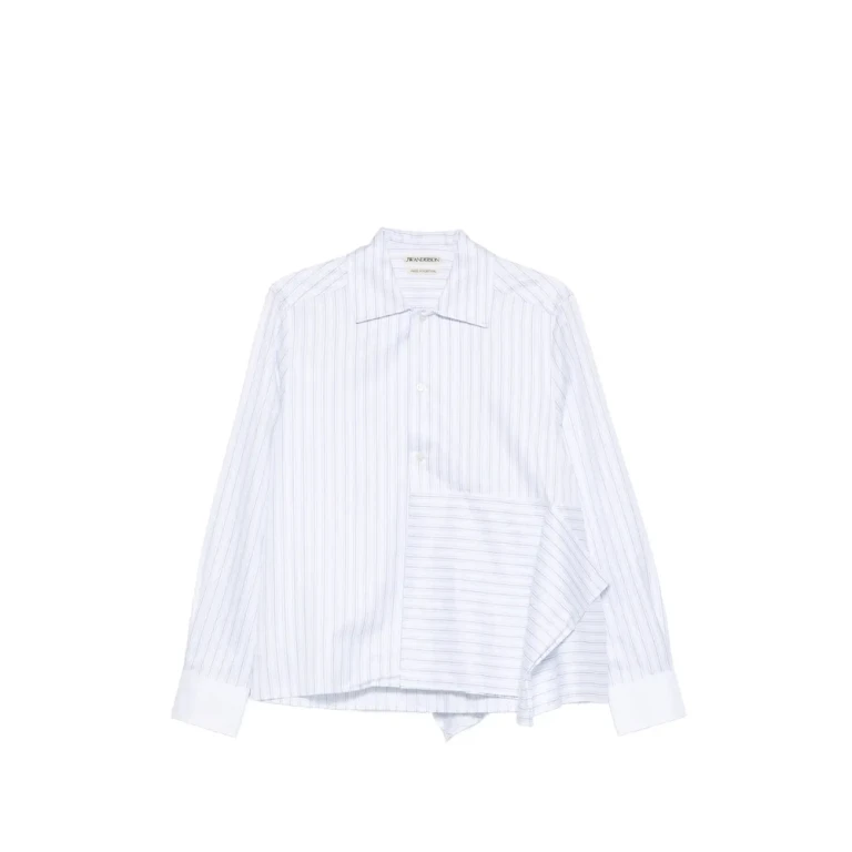 Jw Anderson Striped Panel Shirt
