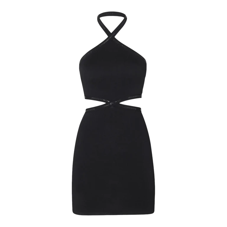 Alexander Wang Dress In Black Polyester