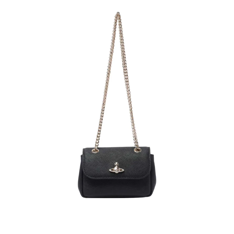 Vivienne Westwood Sac Porté Épaule - Noir