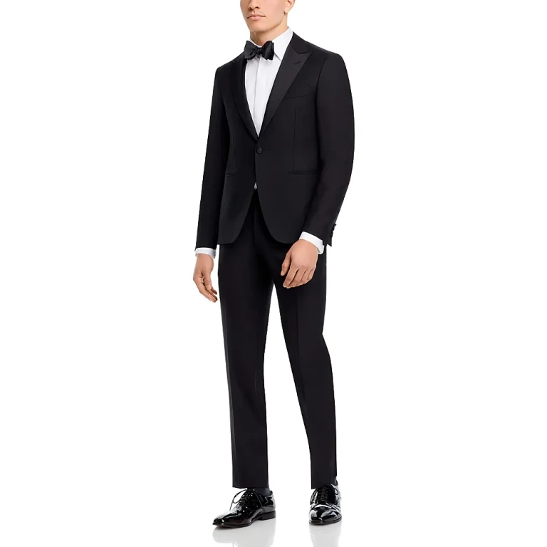 Canali Peak Lapel Regular Fit Tuxedo