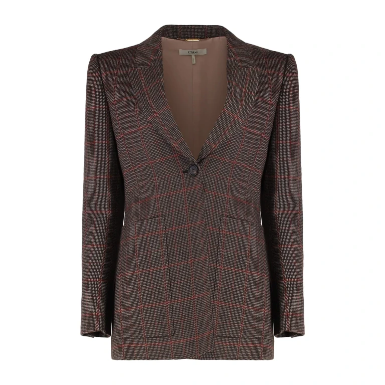 Blazer Dolce & Gabbana de abotoamento simples com um botão