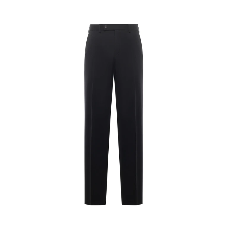 Fendi Trousers In Cotton Gabardine