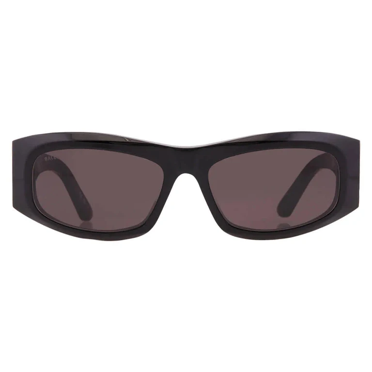 Balenciaga Grey Cat Eye Ladies Sunglasses BB0395S 001 60