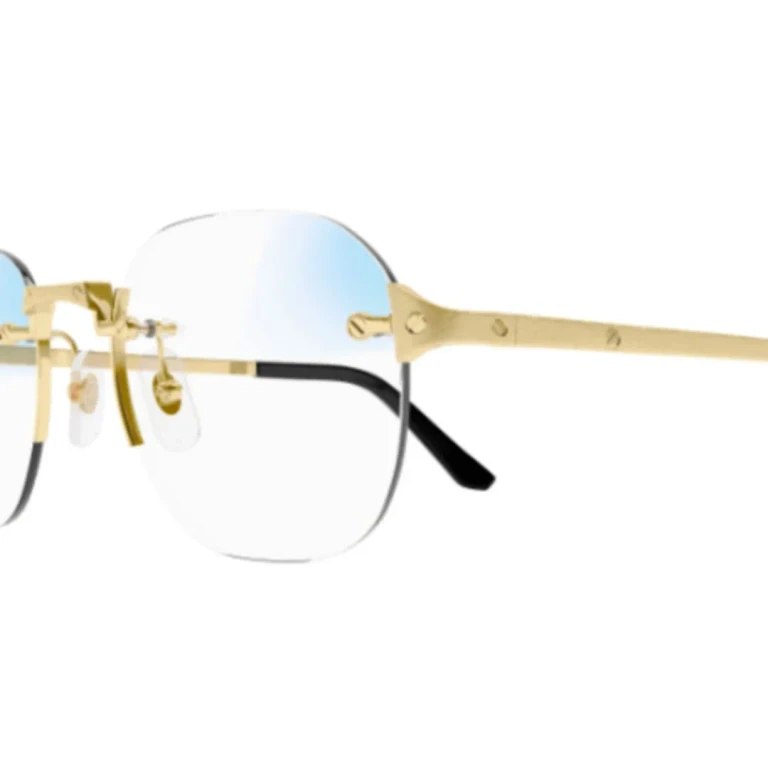Cartier Eyewear Ct0478s-001gold-gold-transparent