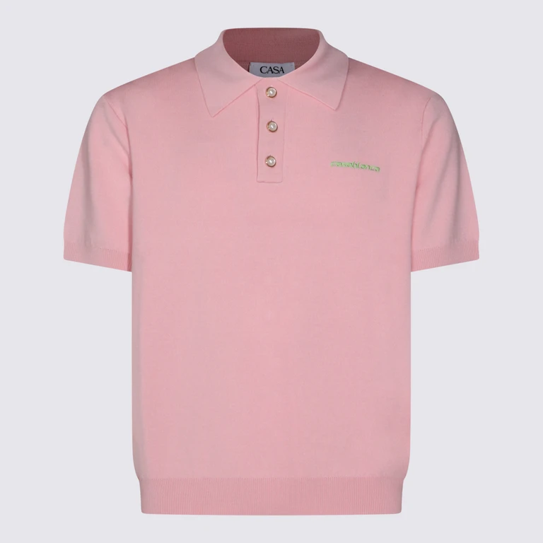 Casablanca T-shirts and Polos Pink _wo Pa Ea - Men