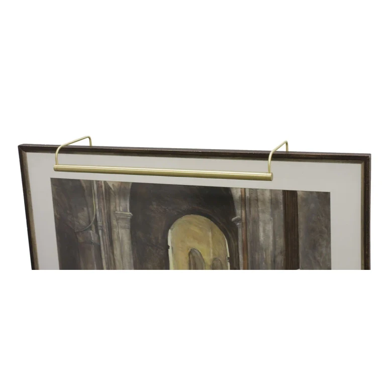 House of Troy Slim-line 30" Satin Brass Picture Light