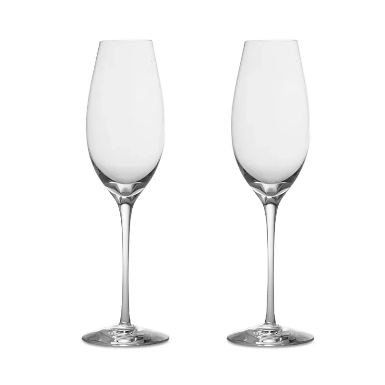 Orrefors Difference Sparkling Wine Glass, Set of 2