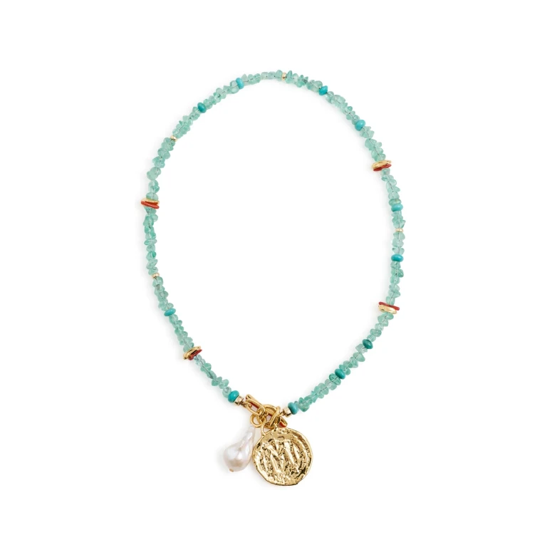 Lizzie Fortunato Crystal Cala Necklace Multi One Size