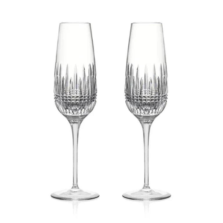 Waterford Lismore Diamond Essence Flute, Set of 2