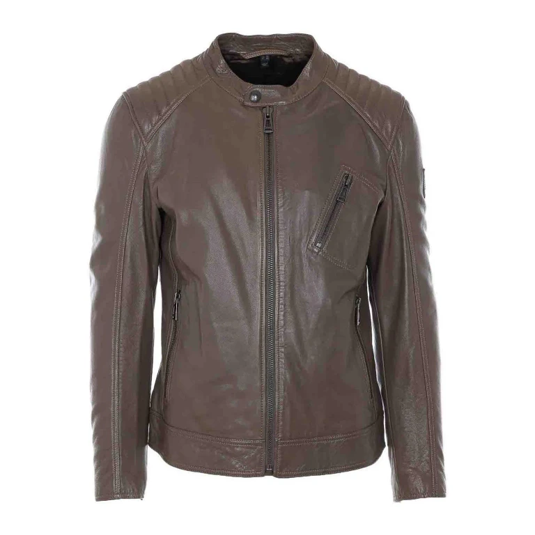 Belstaff Blouson En Cuir - Vert