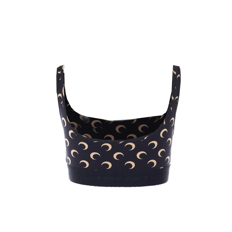 MARINE SERRE Top Black Polyamide - Women