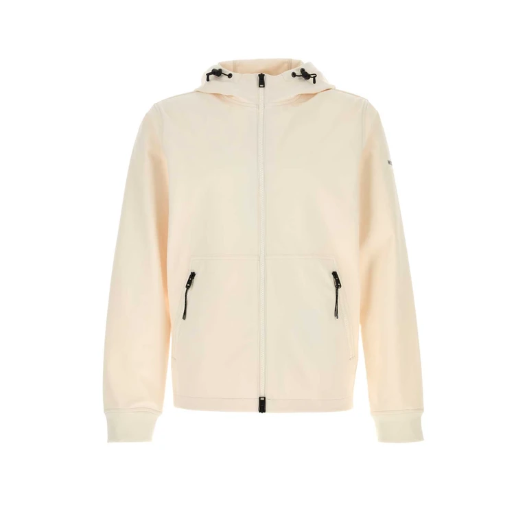 Woolrich Ivory Stretch Polyester Jacket