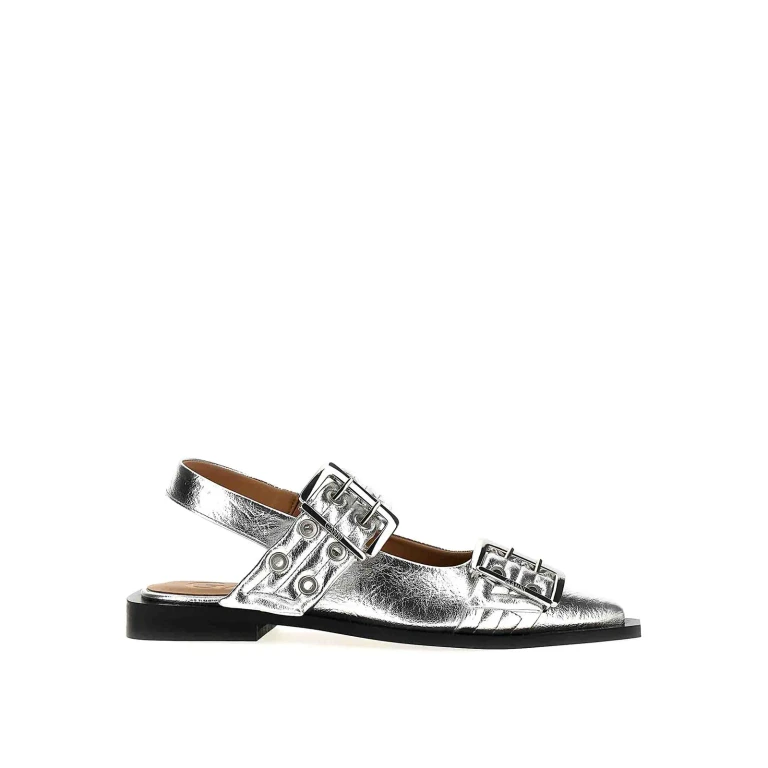 Ganni Ballerines - Noir