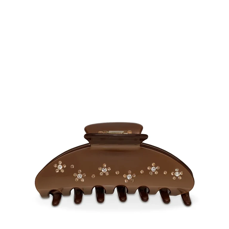 Emi Jay Big Effing Hair Clip in Pink Pearl