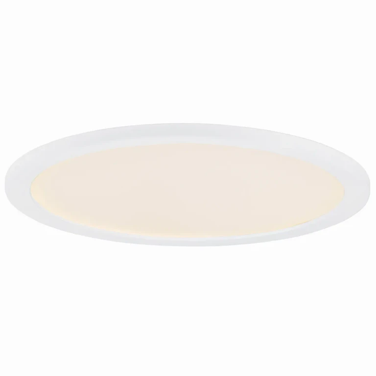White LED Flush Mount from the Wafer Collection