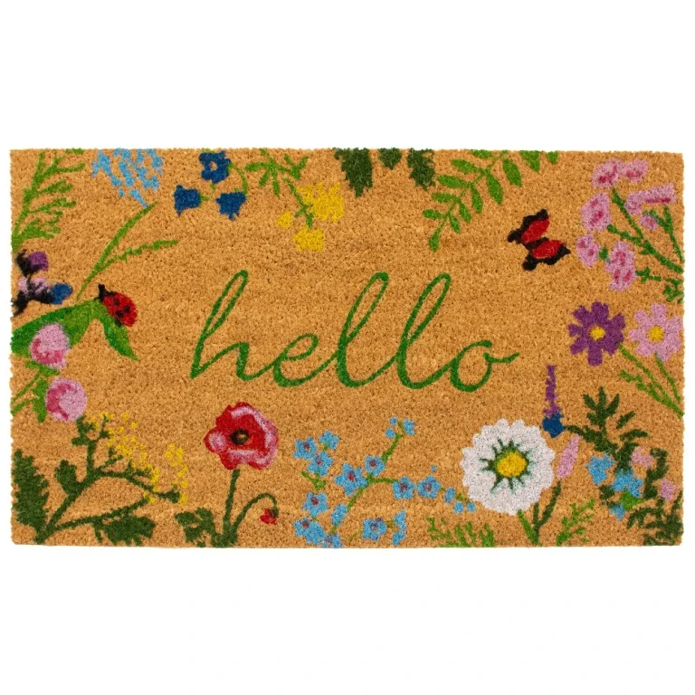 Hello Spring Doormat